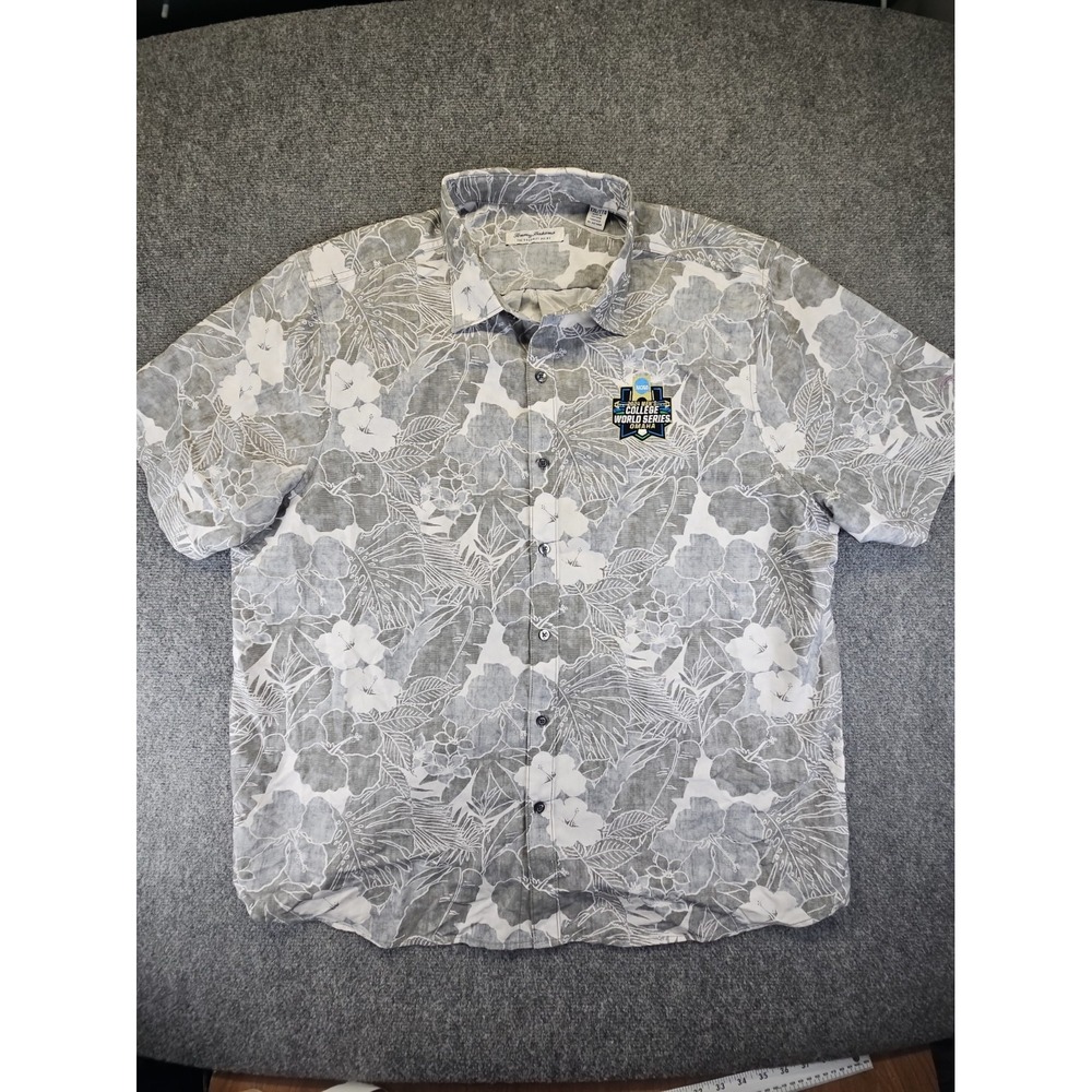 Tommy Bahama Men XXL The Coconut Point Shirt NCAA 2024 College World Series 1821
